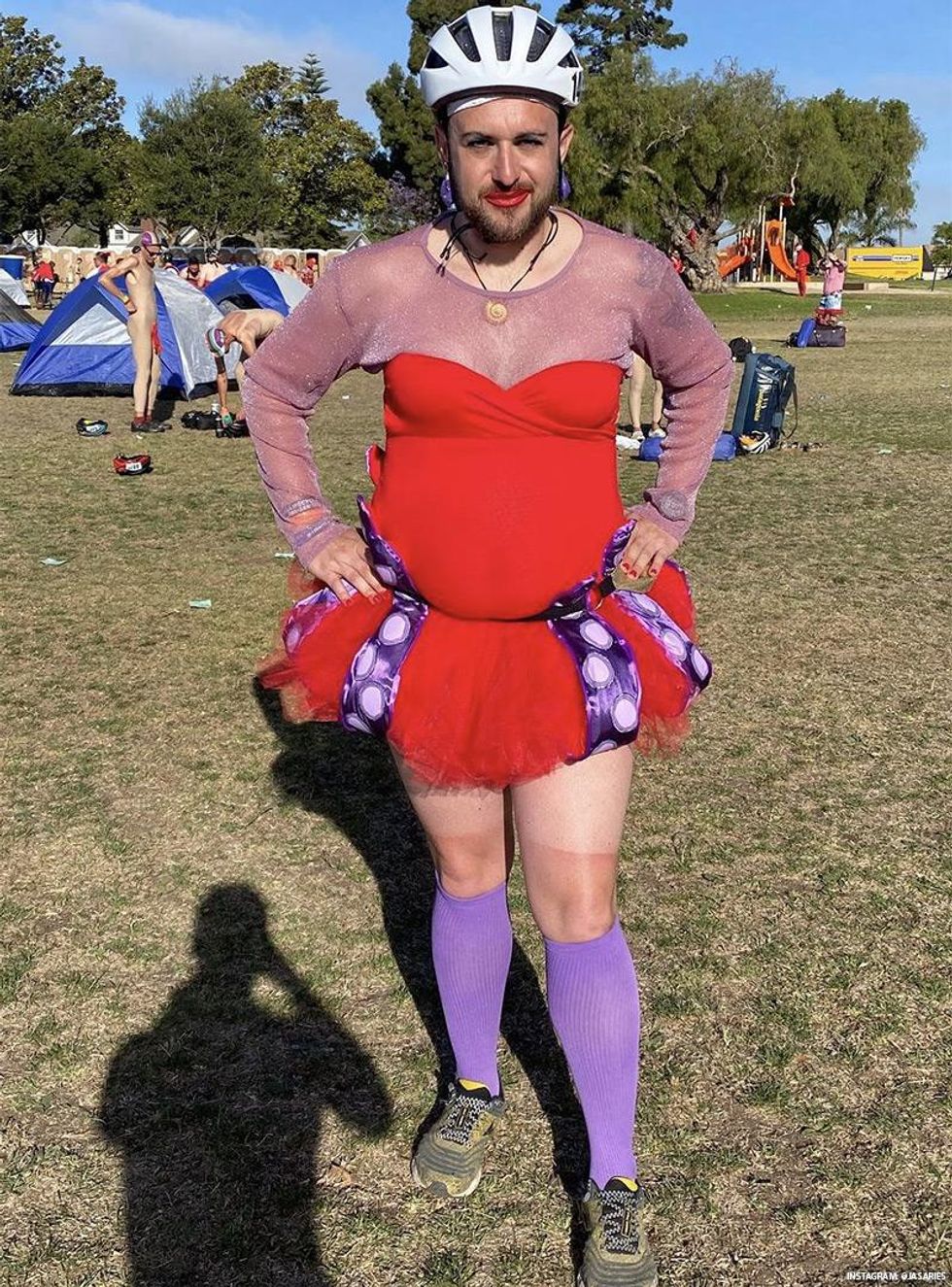 2022 AIDS/Lifecycle Red Dress Day