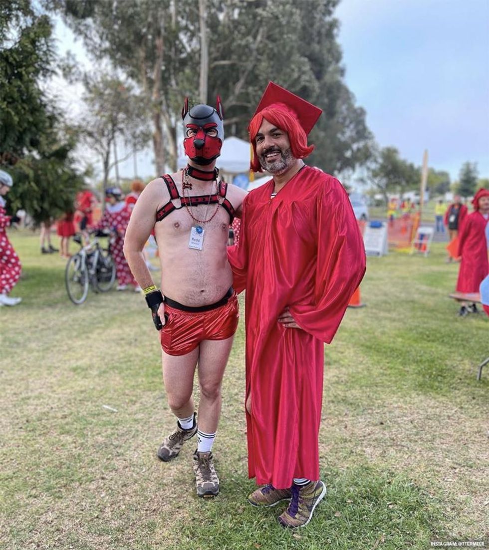 2022 AIDS/Lifecycle Red Dress Day