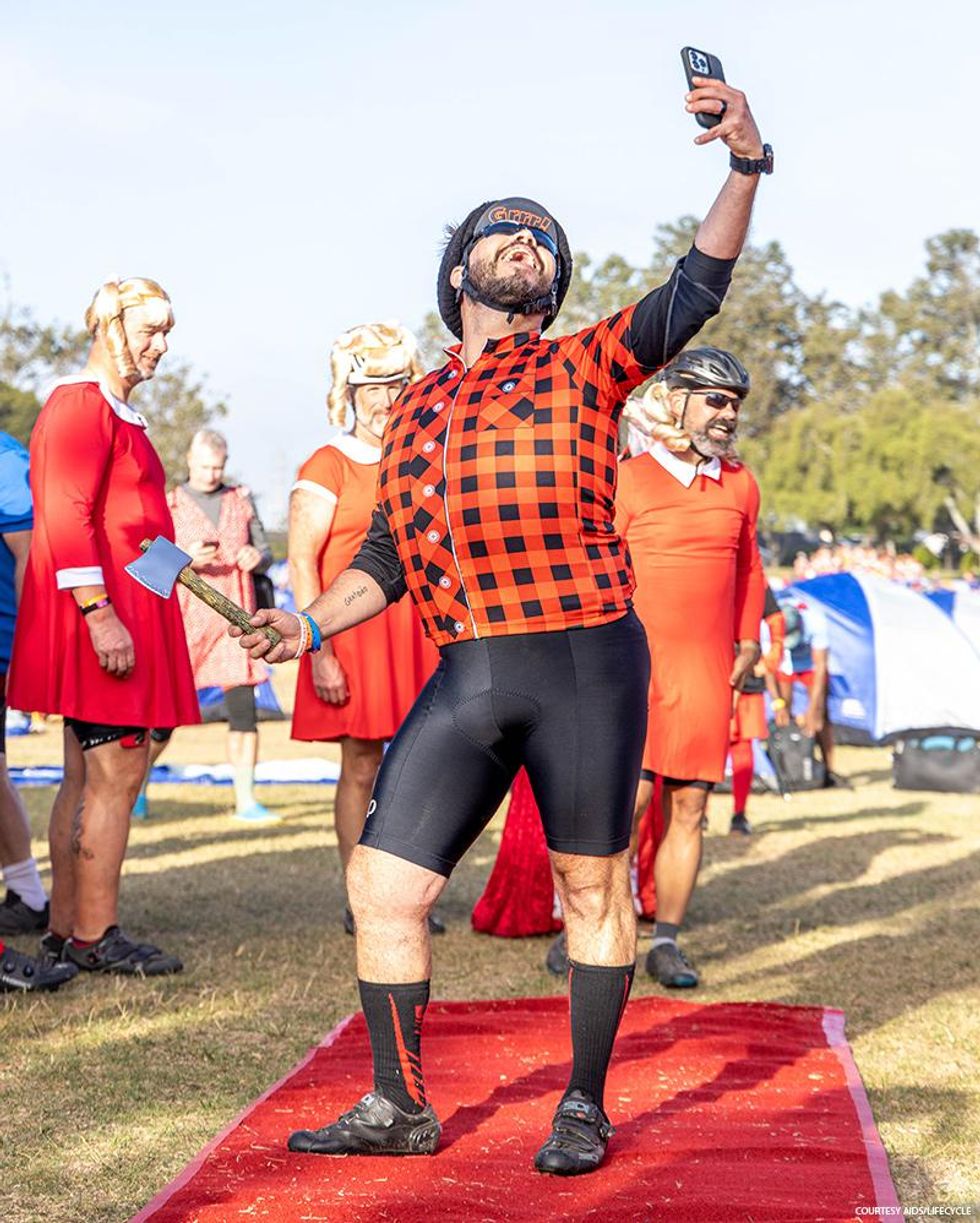 2022 AIDS/Lifecycle Red Dress Day