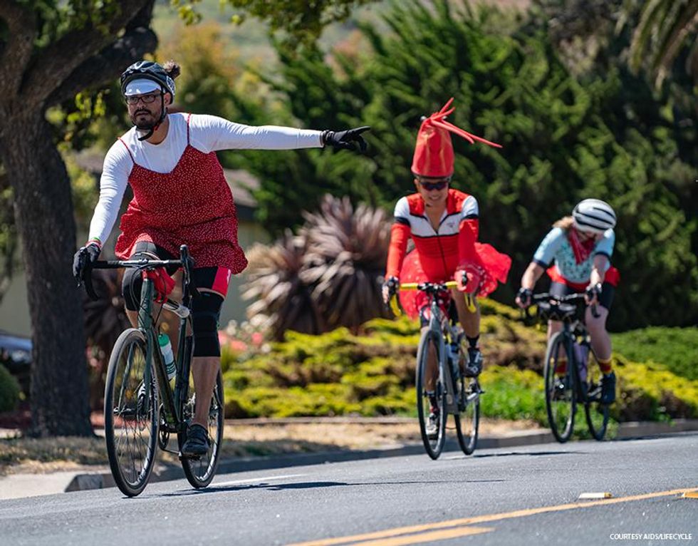 2022 AIDS/Lifecycle Red Dress Day