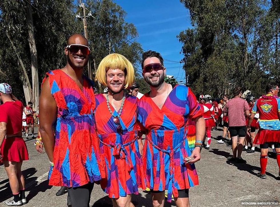 2022 AIDS/Lifecycle Red Dress Day
