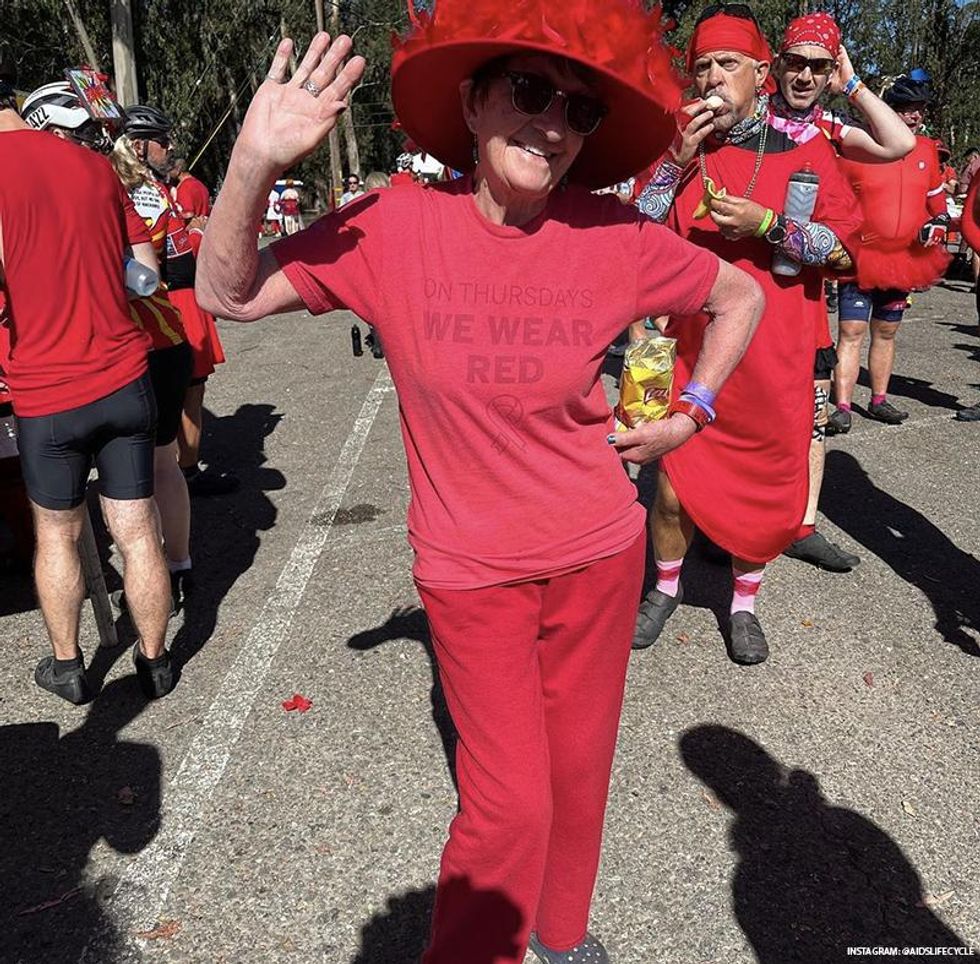 2022 AIDS/Lifecycle Red Dress Day