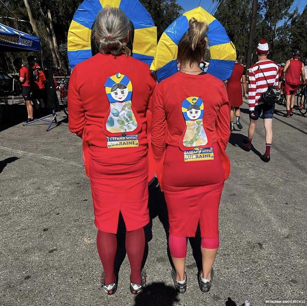 2022 AIDS/Lifecycle Red Dress Day