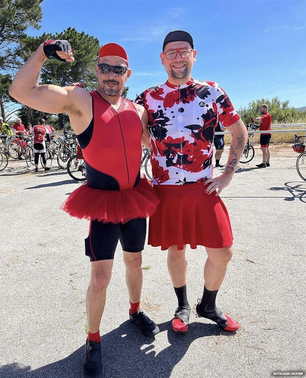 2022 AIDS/Lifecycle Red Dress Day