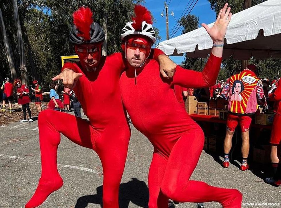 2022 AIDS/Lifecycle Red Dress Day