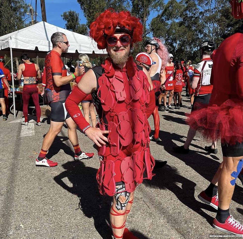 2022 AIDS/Lifecycle Red Dress Day