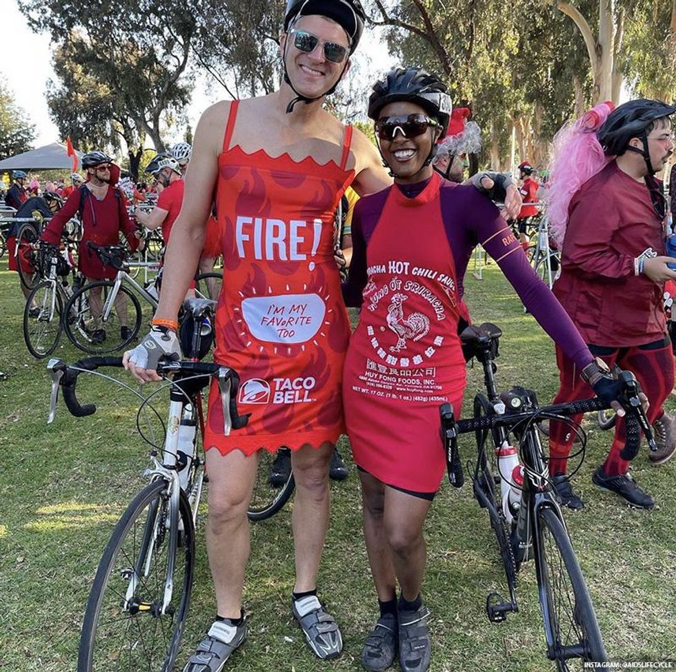 2022 AIDS/Lifecycle Red Dress Day