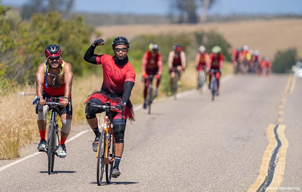 2022 AIDS/Lifecycle Red Dress Day