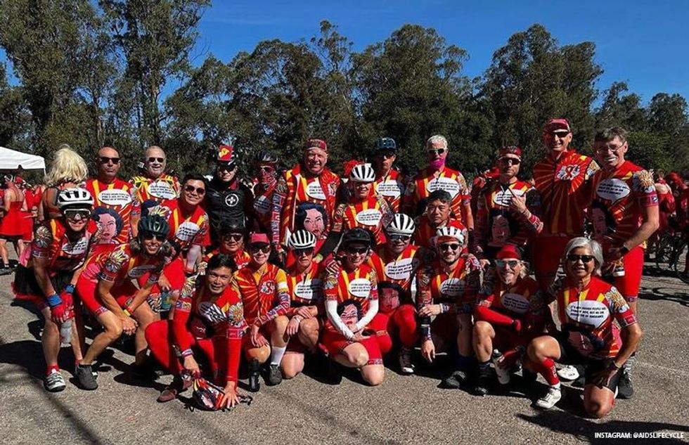 2022 AIDS/Lifecycle Red Dress Day