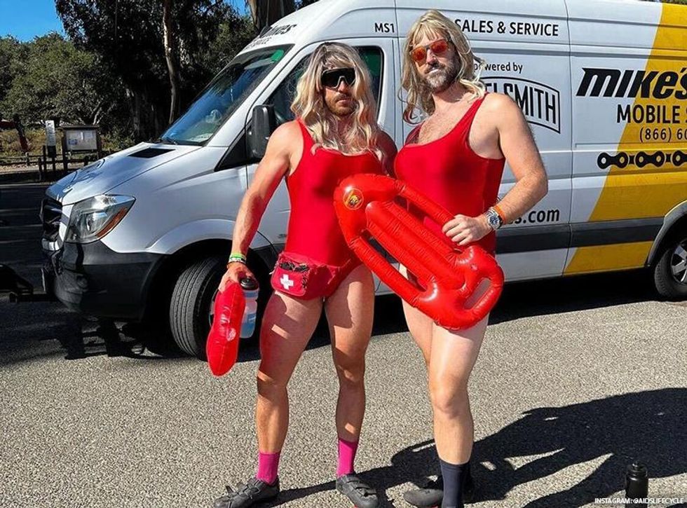 2022 AIDS/Lifecycle Red Dress Day