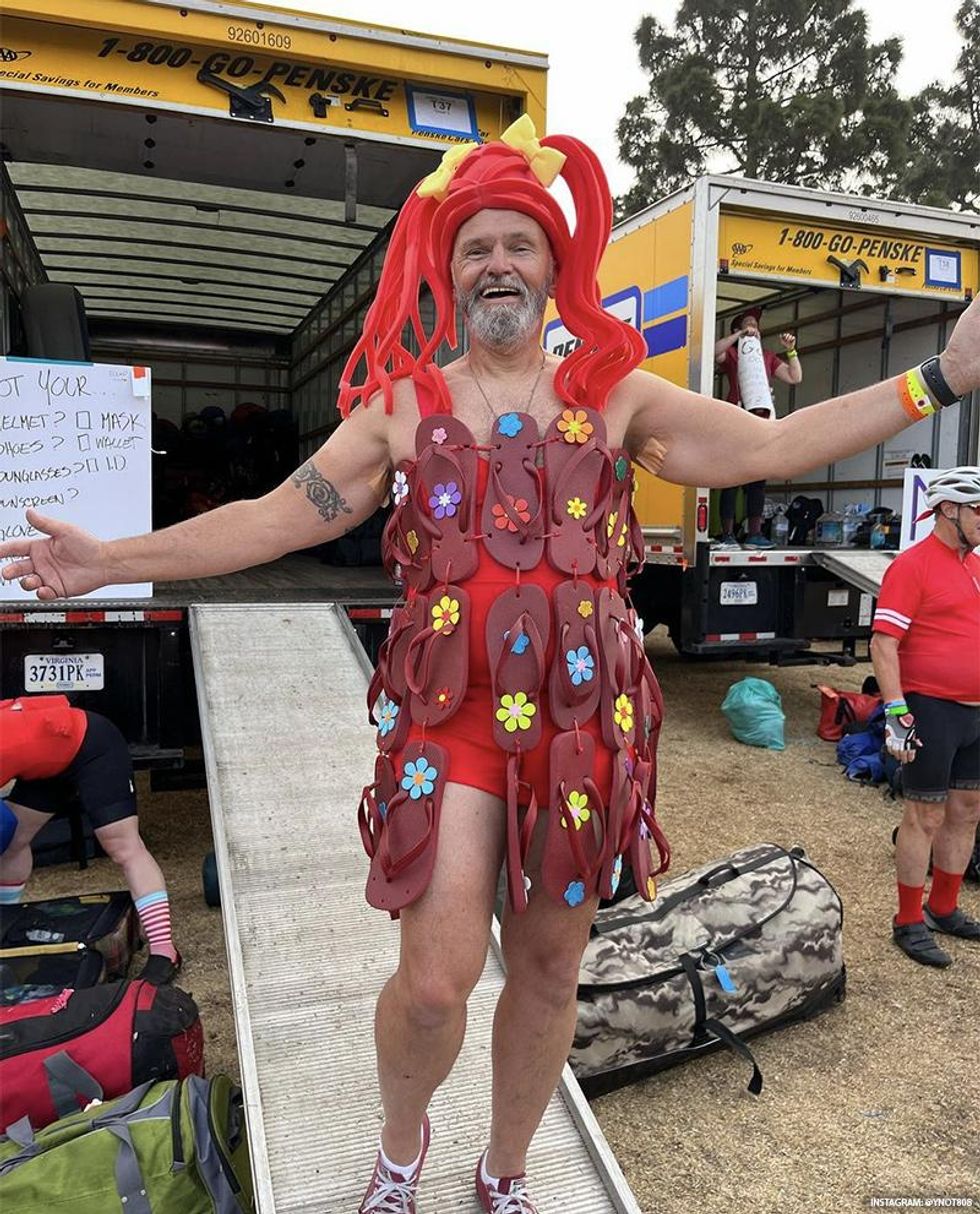 2022 AIDS/Lifecycle Red Dress Day