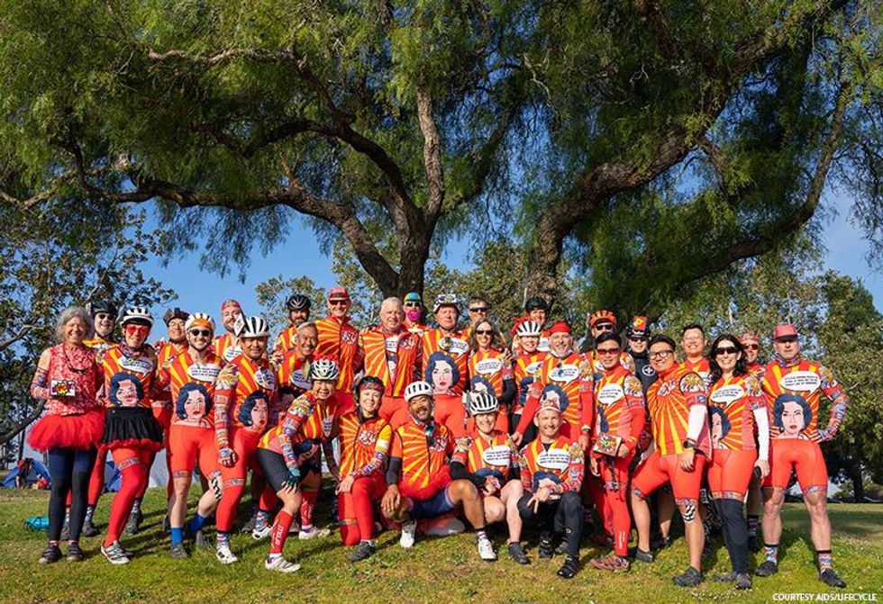 2022 AIDS/Lifecycle Red Dress Day