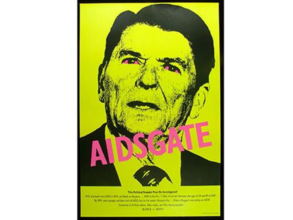 AIDSGate ACT UP Poster