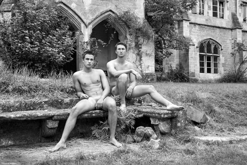 Alfie and Nacho, former Convent at Cotswolds, England