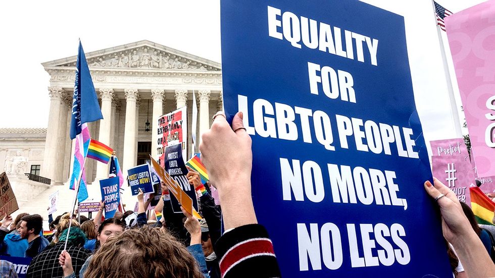 anti LGBTQ agenda negative impact overall health equality lgbtq equality protest SCOTUS