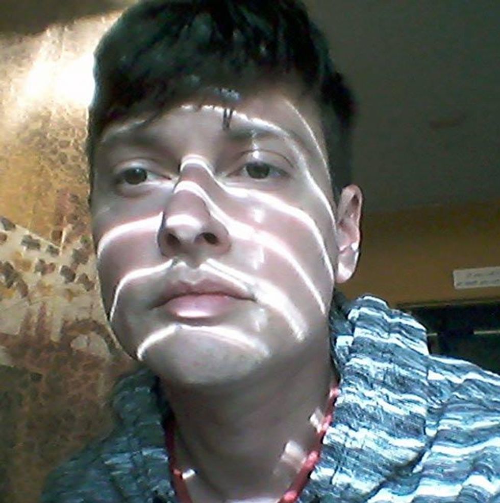 Artist René Capone Self-portrait