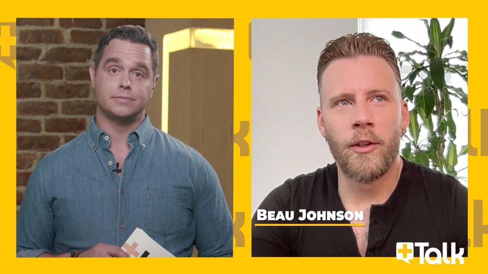Beau Johnson discusses supporting his HIV-positive partner on +Talk with Karl Schmid