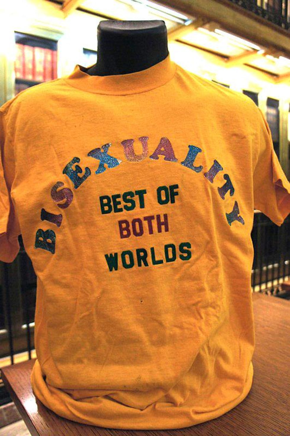 Bi: Best of Both Worlds Yellow T-shirt