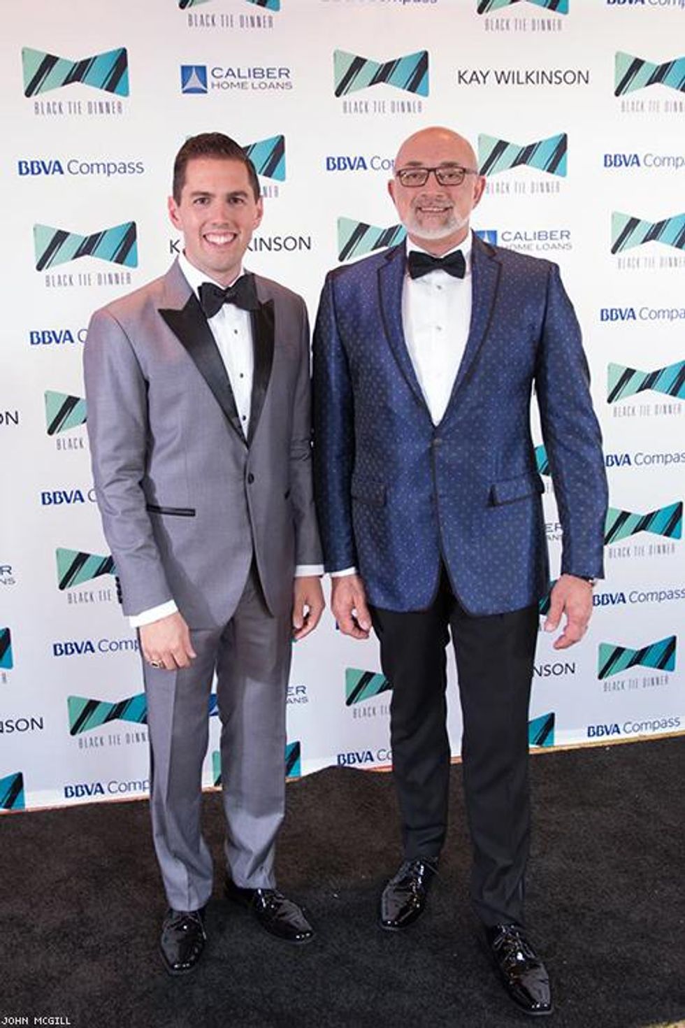 Black Tie Dinner Co-Chairs  Nate Robbins and David Robinson