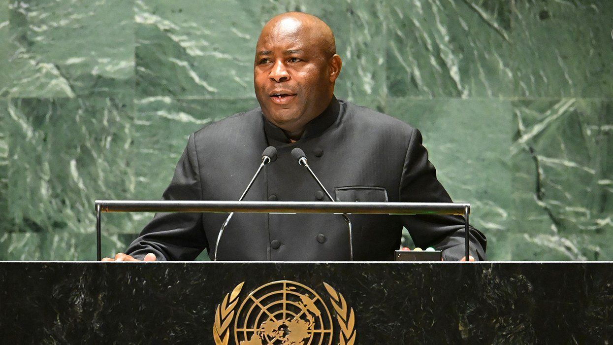 Burundi President Evariste Ndayishimiye