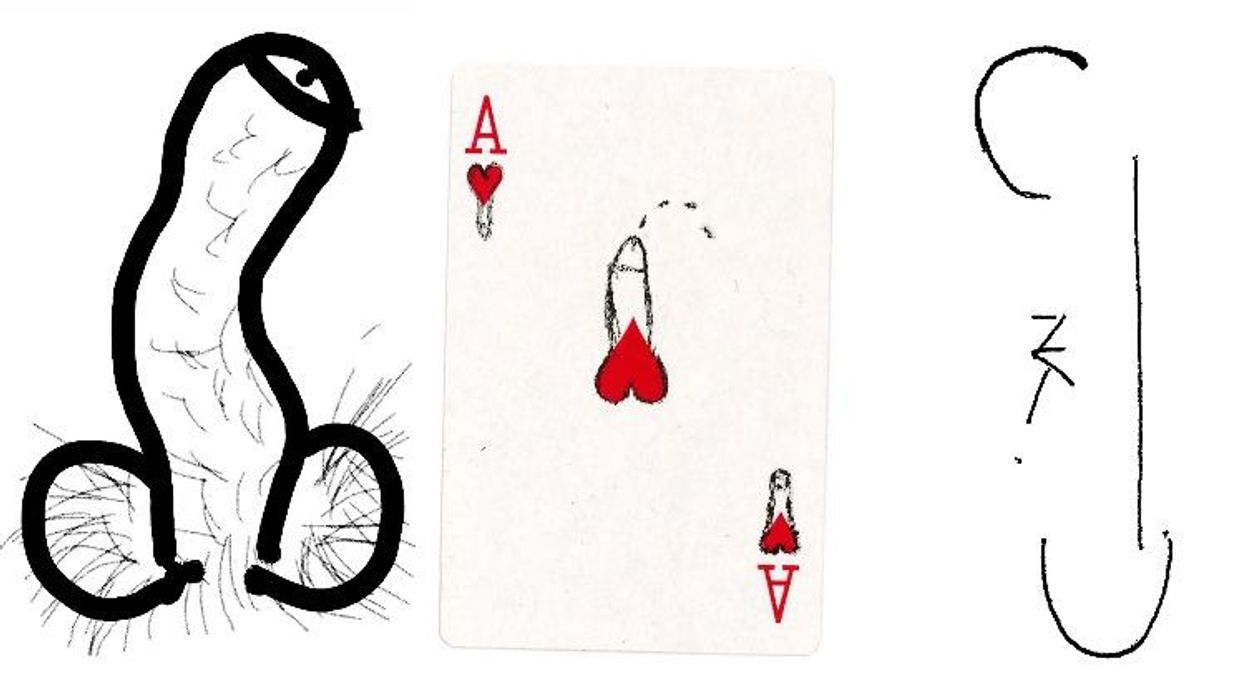 Celebrities Show Us Their Penises in 'Penile Papers' by artist Dominic Myatt