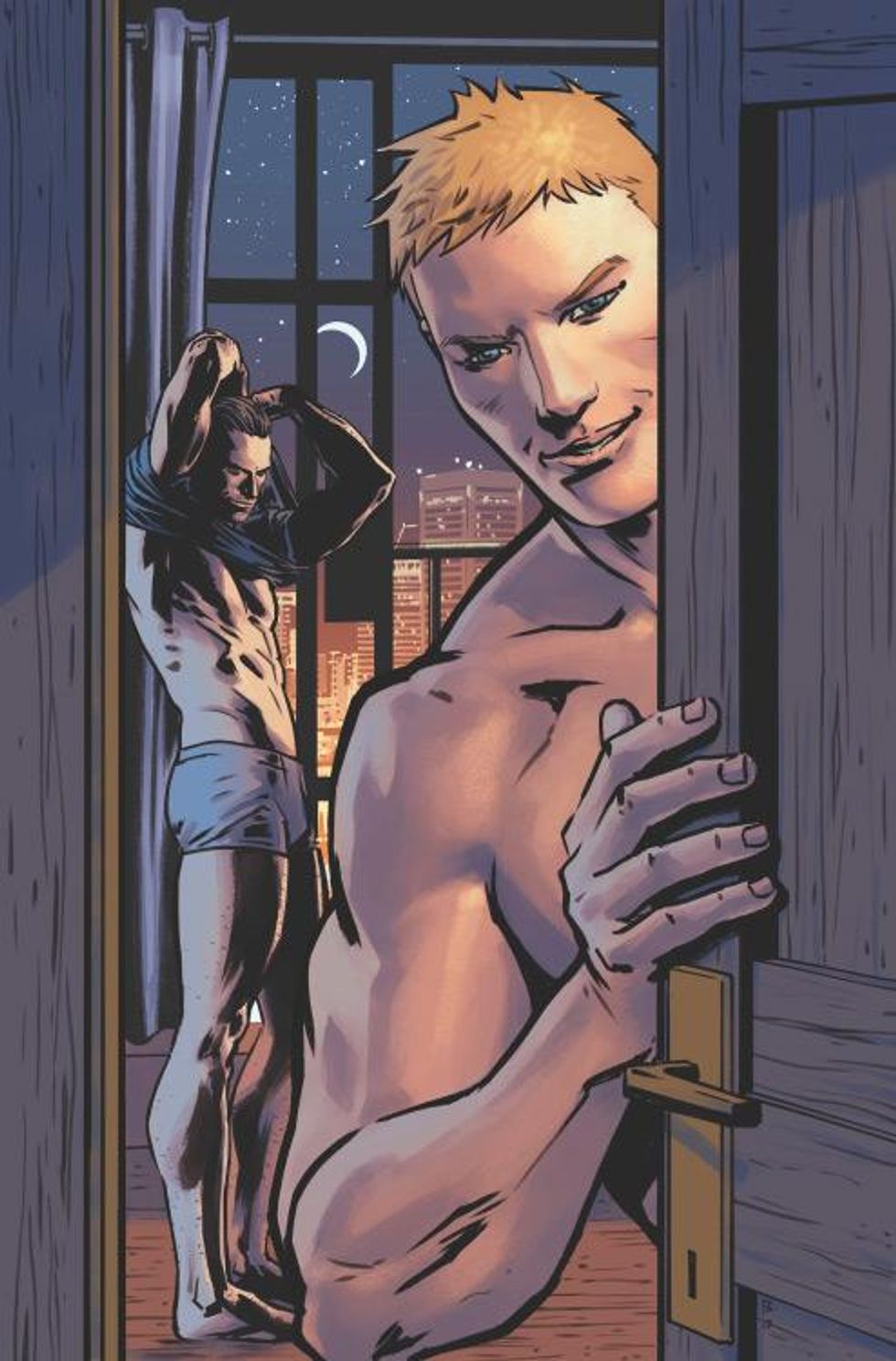 EXCLUSIVE: HIV+ Hero Helps DC's Gay Super-Couple Get Their Happy Ending