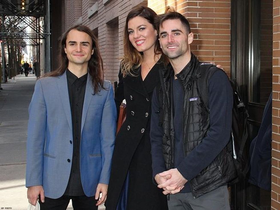 Grandchildren of Elizabeth Taylor at 'The View' in NYC on World AIDS Day