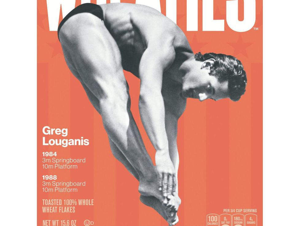 Greg Louganis Finally Gets HIs Wheaties Box