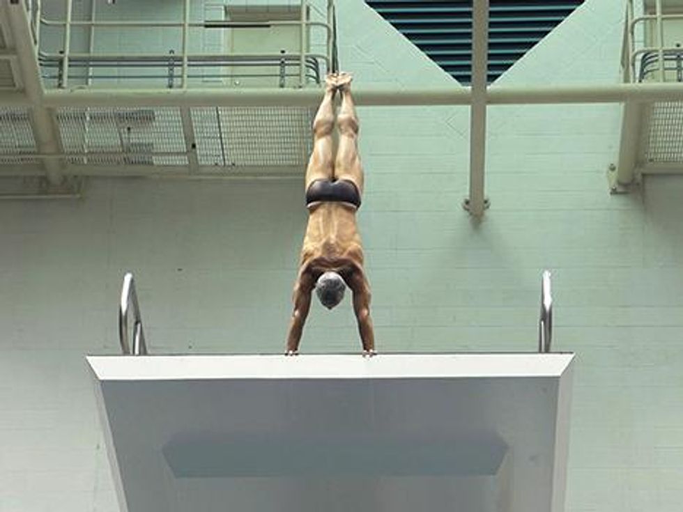 Greg Louganis in documentary 'Back on Board'
