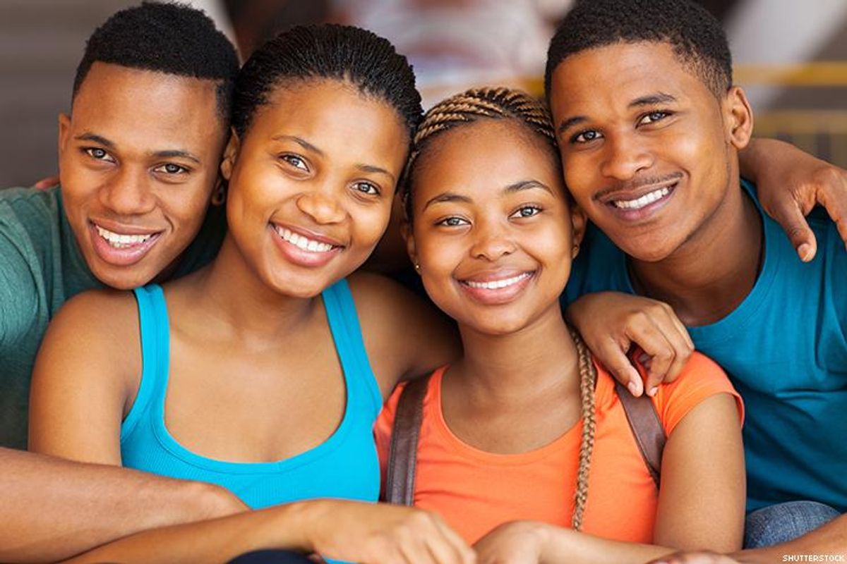group-young-black-people