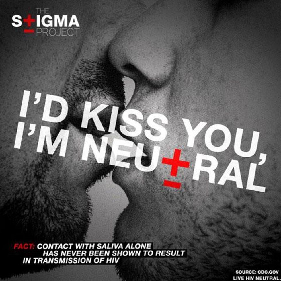 I'd Kiss You, I'm HIV-Neutral