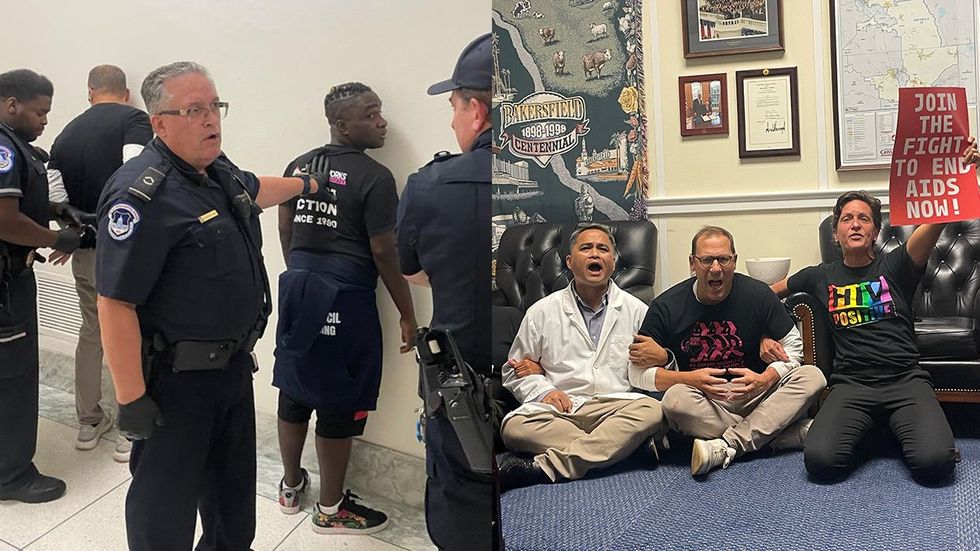 
<p>Arrests Follow HIV Funding Protest at Speaker McCarthy's Office</p>
