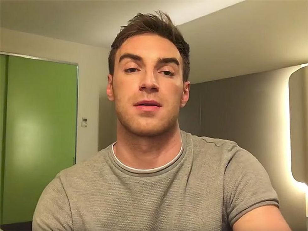 Porn Star Aids - WATCH: Gay Porn Star Reveals He's HIV-Positive In Moving Testimony