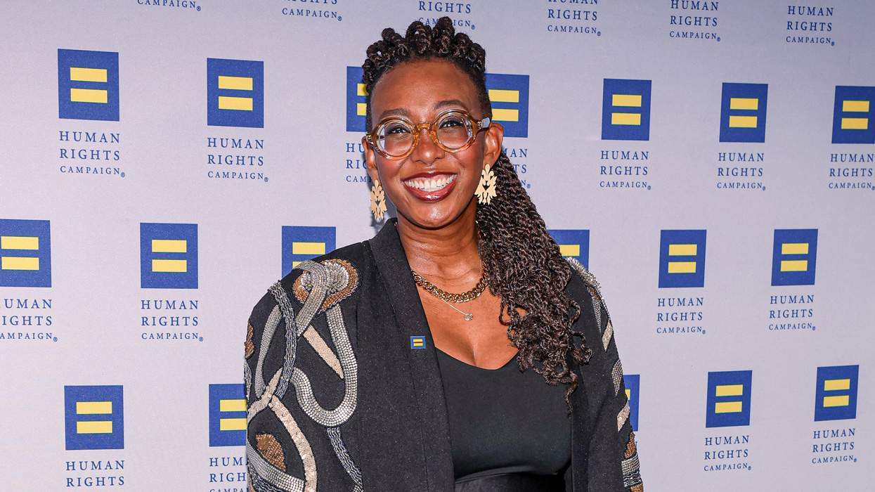 Kelley Robinson, executive director of the Human Rights Campaign