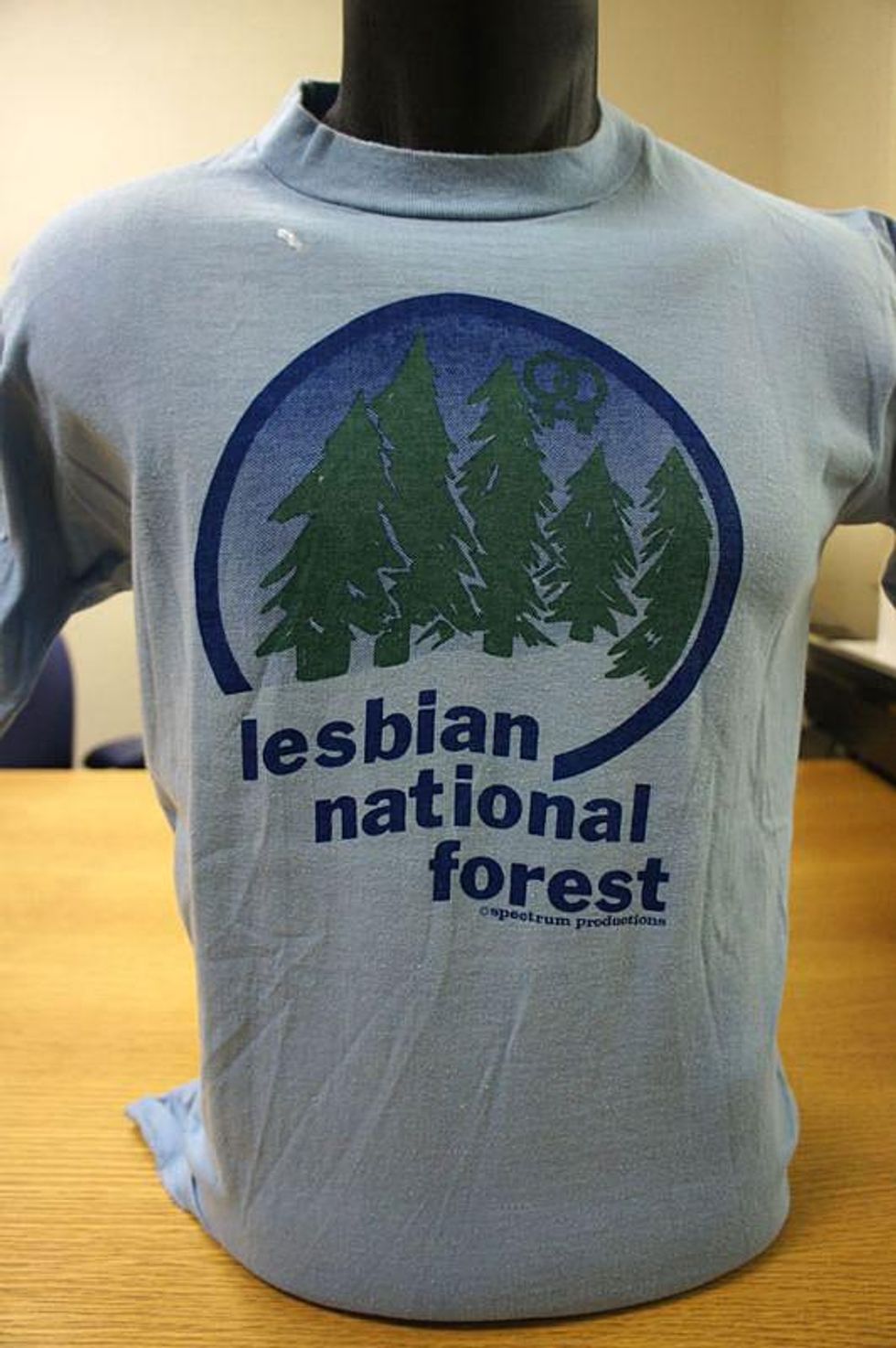 Lesbian National Forest Blue T-shirt