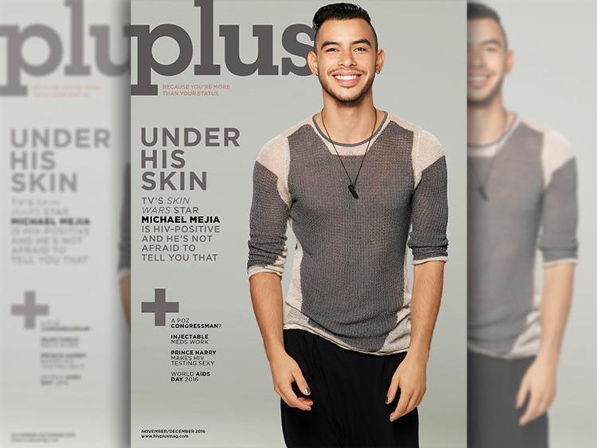 Michael Mejia on Cover of Plus Issue 115 Nov/Dec 2016