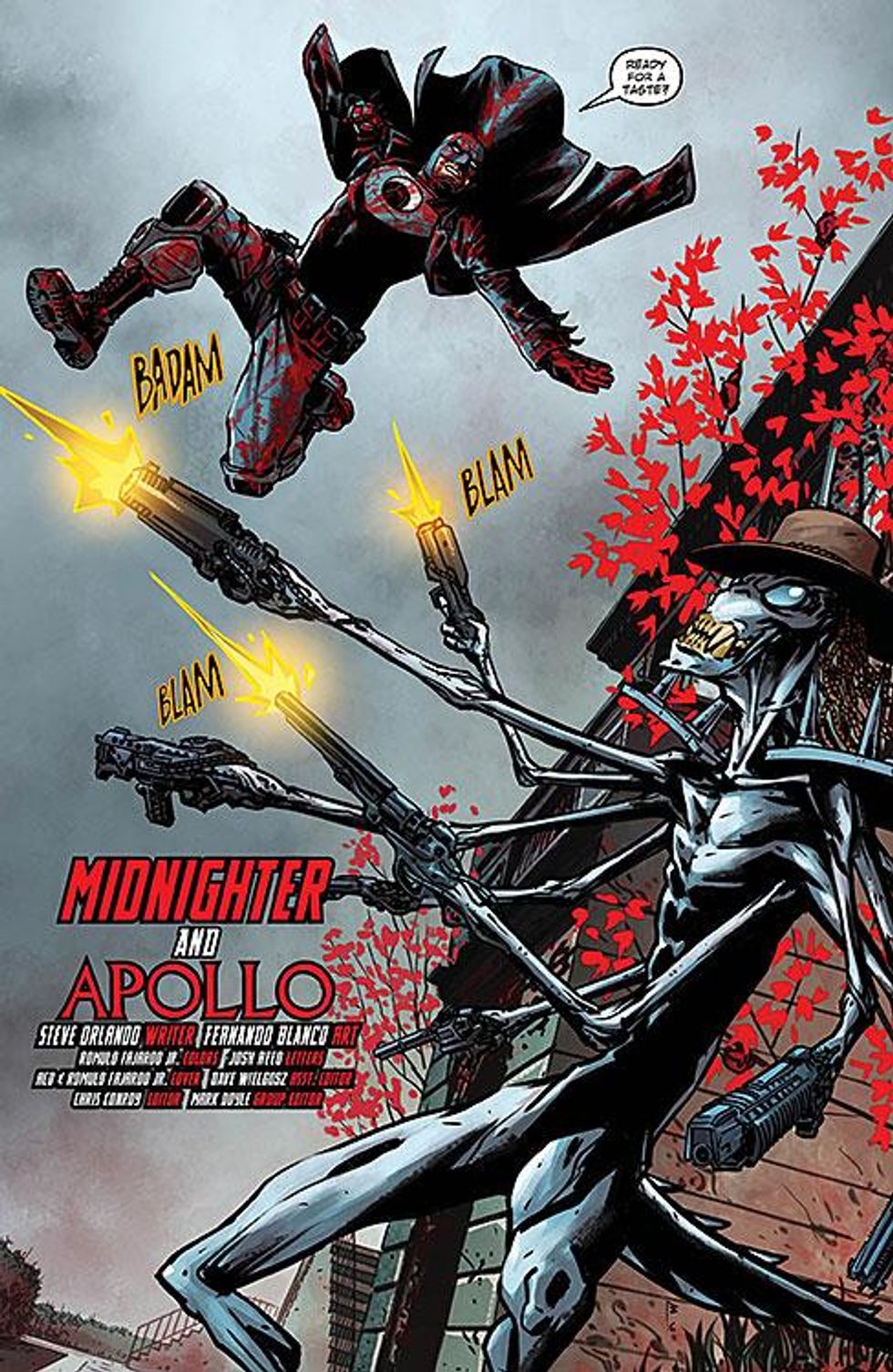Midnighter Confronts Mawzir