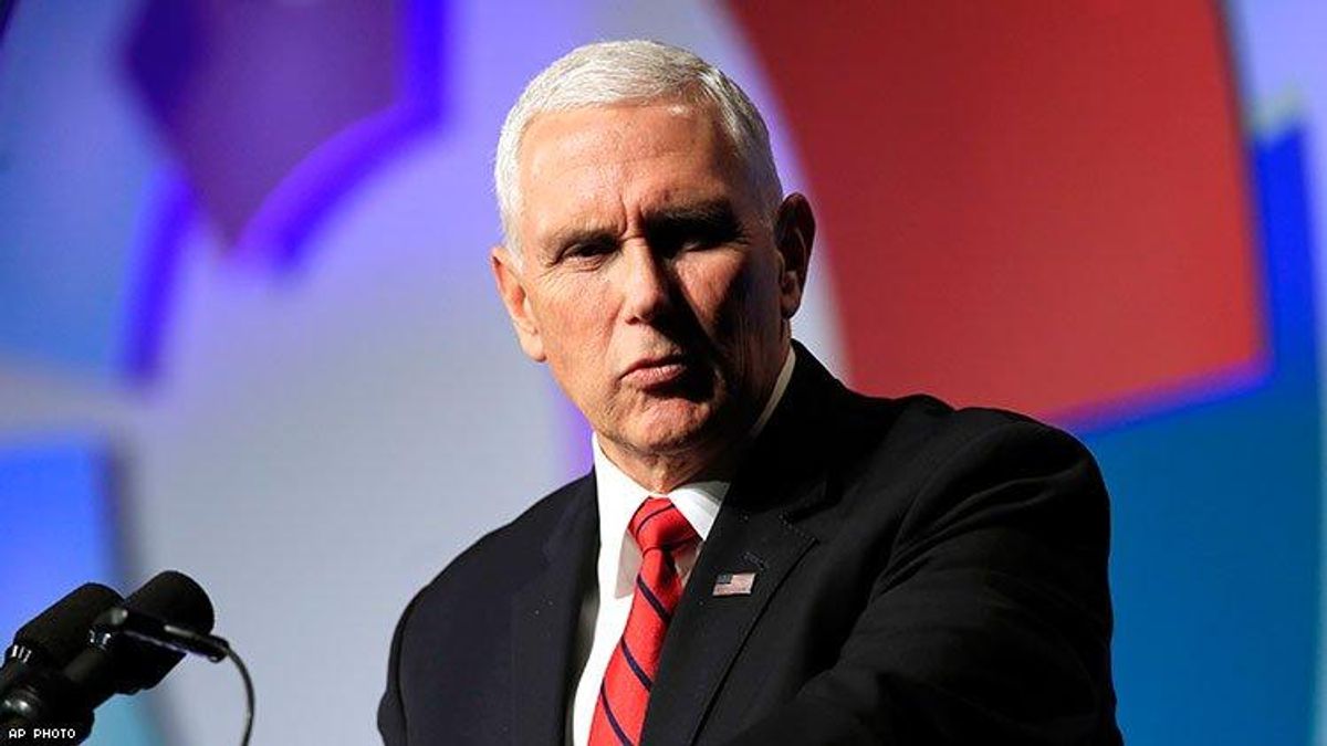 Mike Pence Refuses to Utter 'Gay' at World AIDS Day Event