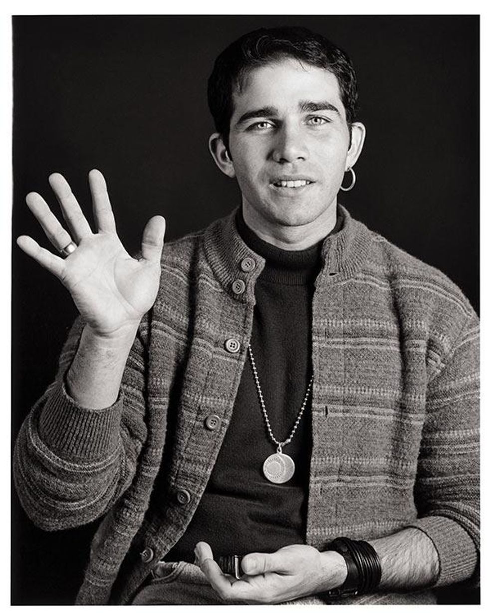 MOISES AGOSTO, ACT UP New York, NYC 1990