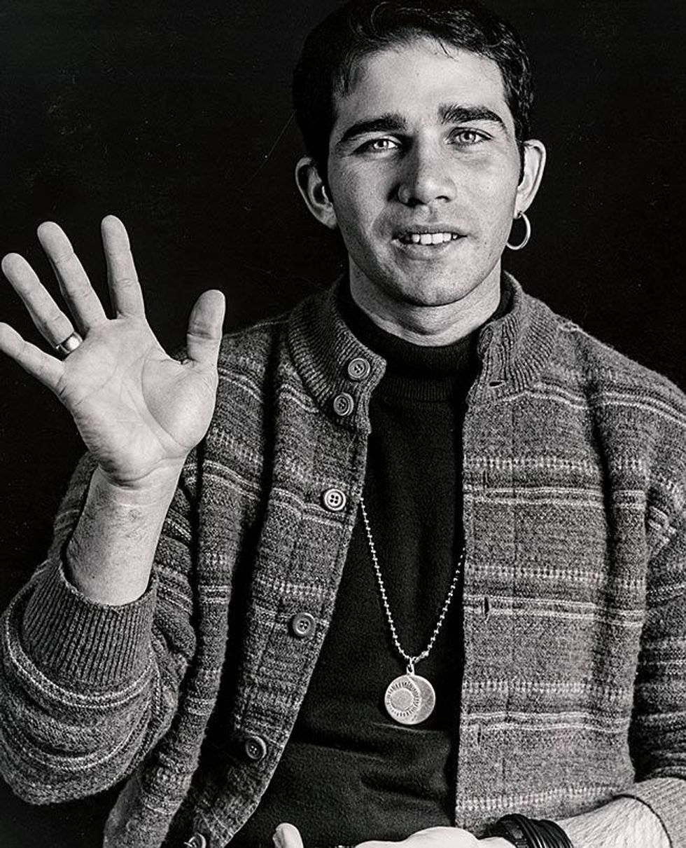 Moises Agosto, ACT UP New York, photographed in New York City, 1991