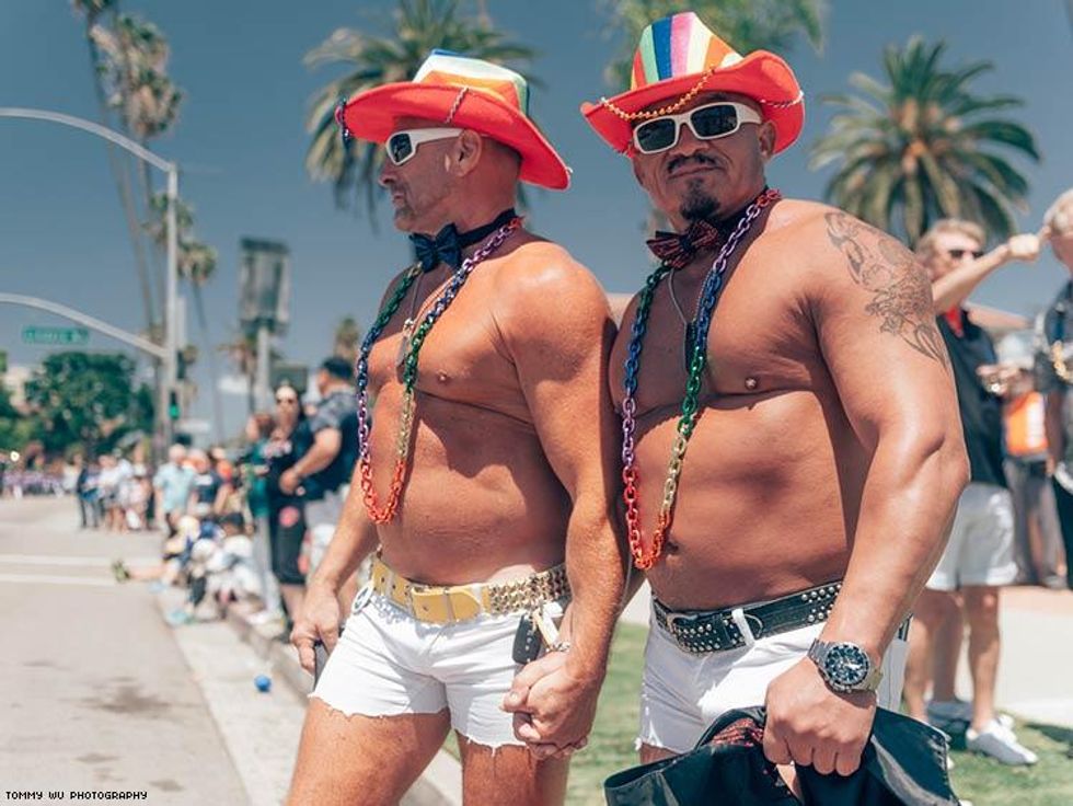 Moved by fortitude in Long Beach, Calif.