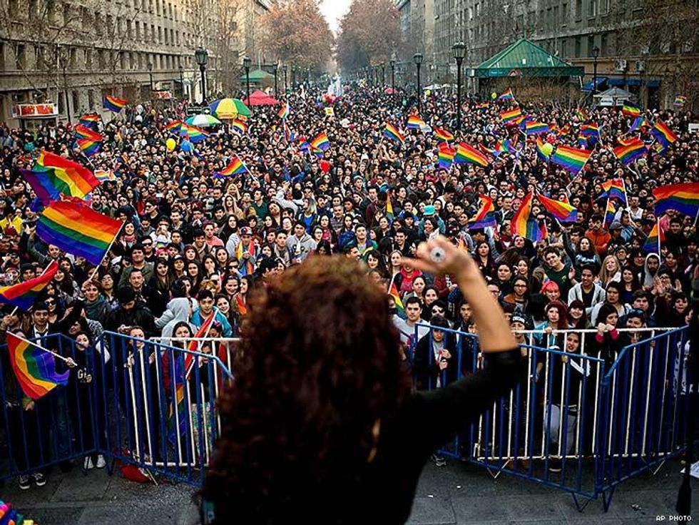 Moved by the enormity in Chile