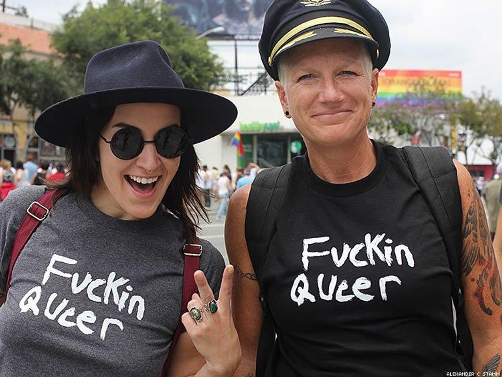 Moved by the message in Los Angeles