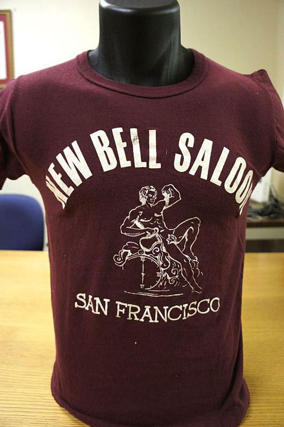 New Bell Saloon Maroon T-shirt