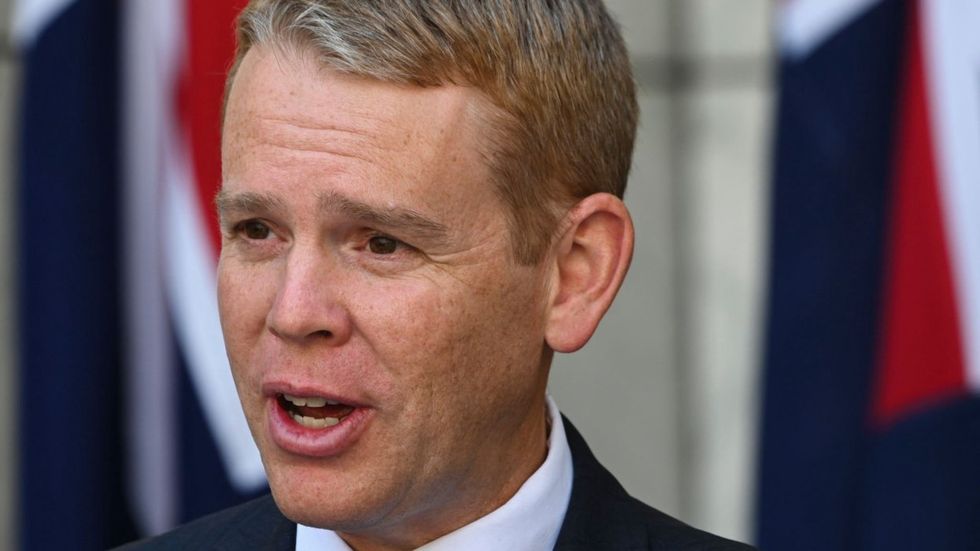 New Zealand Prime Minister Chris Hipkins