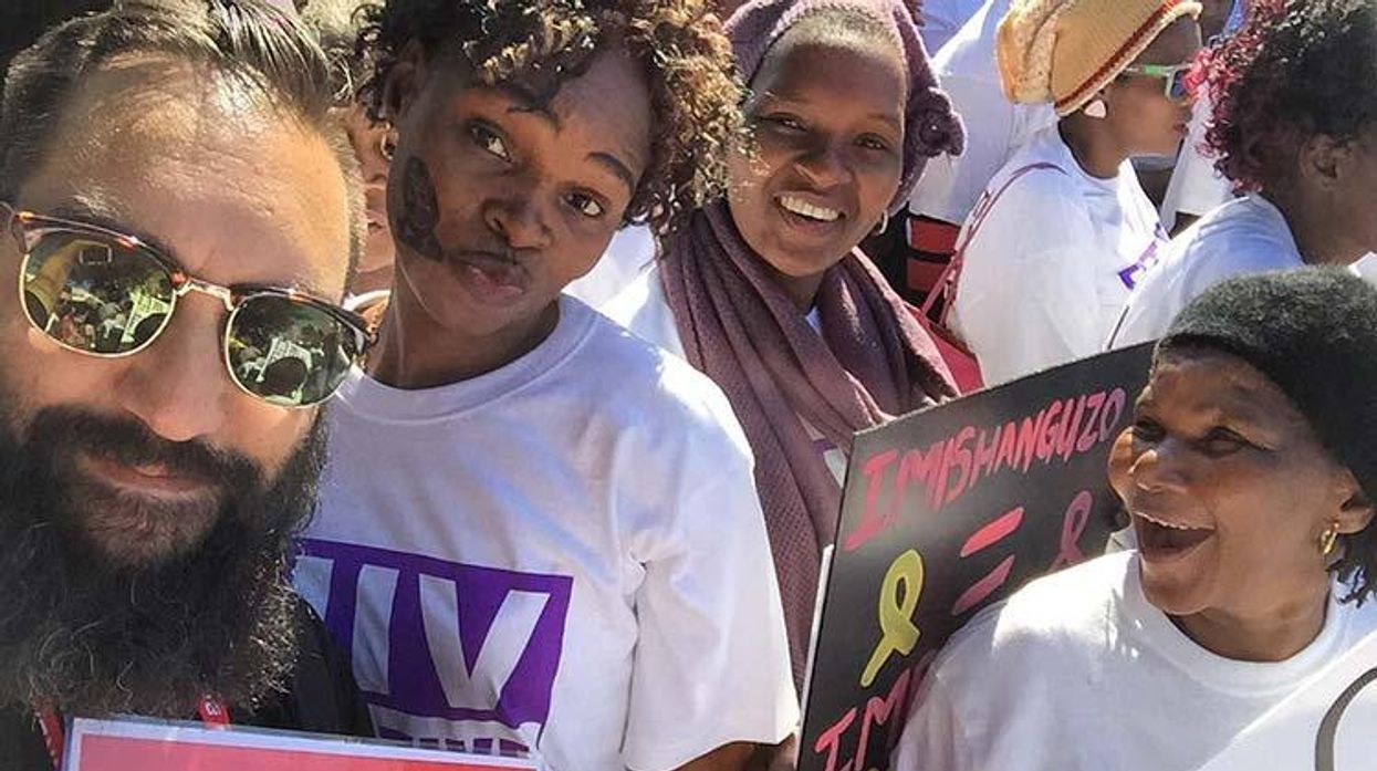 Protesters at International AIDS Conference in South Africa