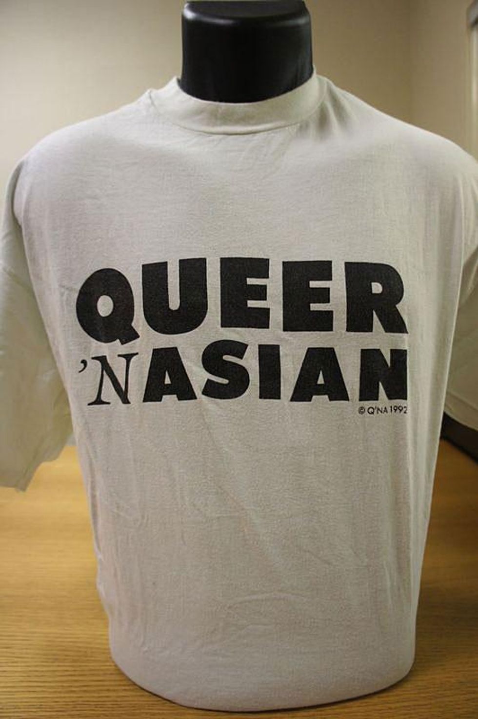 Queer 'N Asian White T-shirt