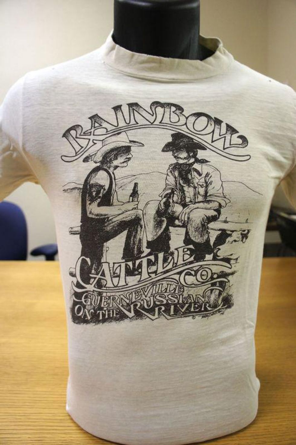 Rainbow Cattle Co. Guerneville White T-shirt