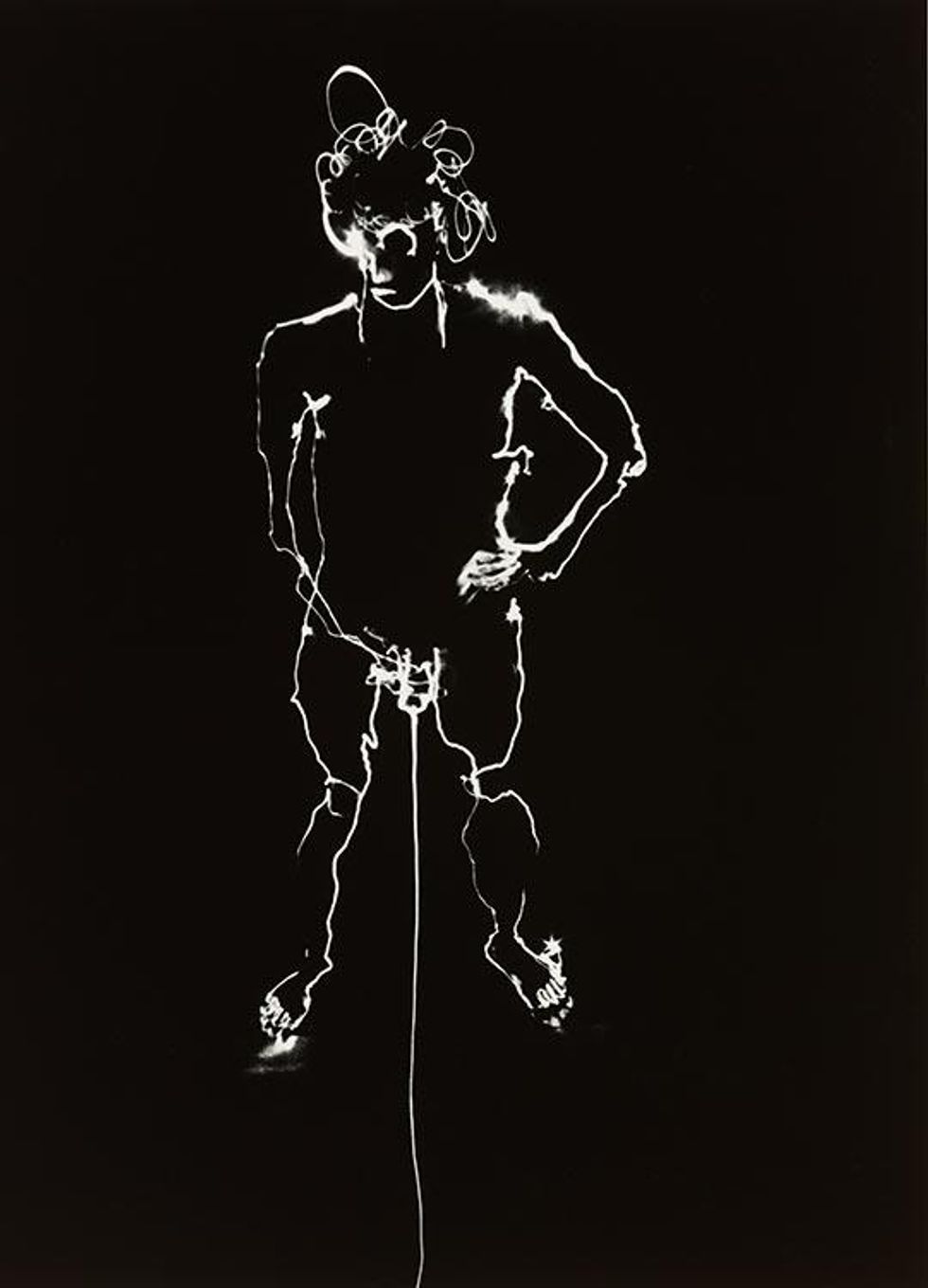 Self-Portrait Pissing (#6)