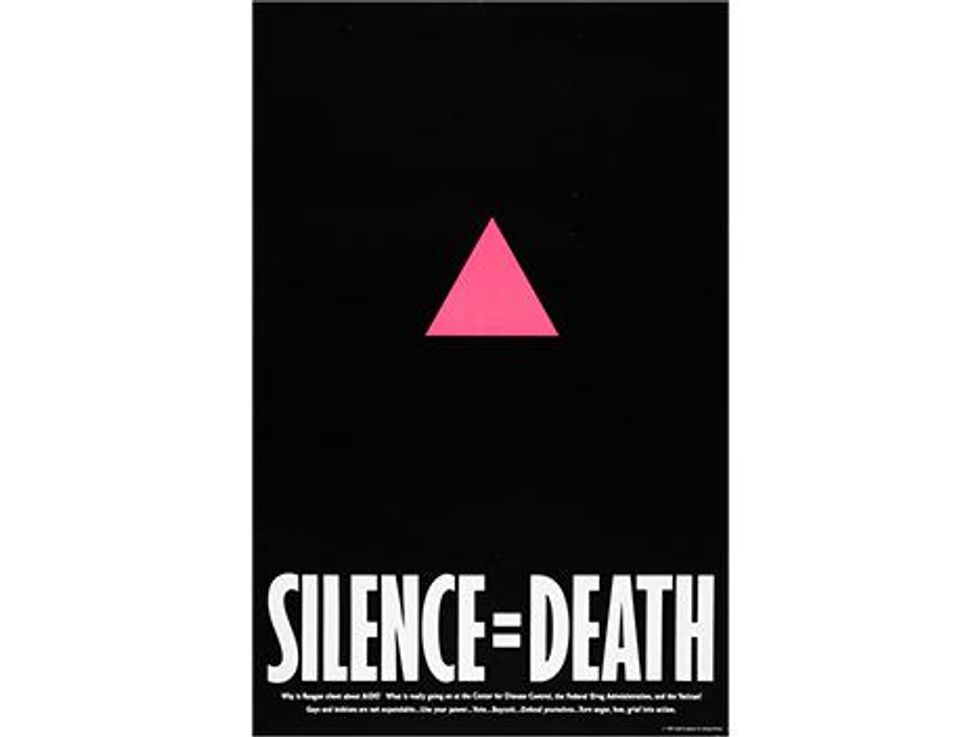 Silence=Death ACT UP Poster
